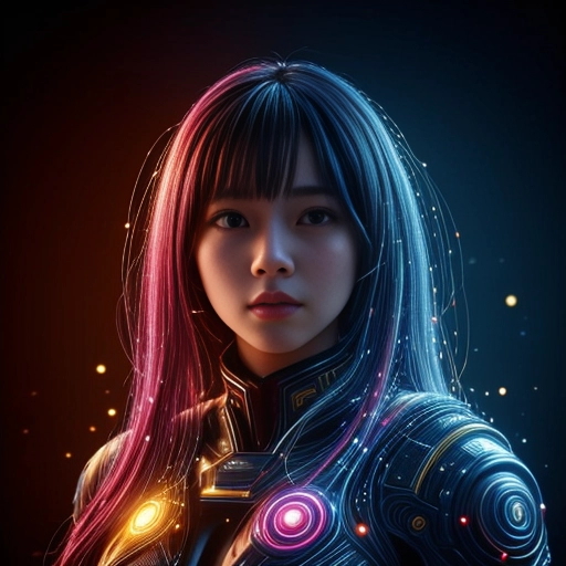 Pao mise en page internet vidéo illustration 3d serveur IA générative AI freelance paris studio de création magazines F2NL77G0